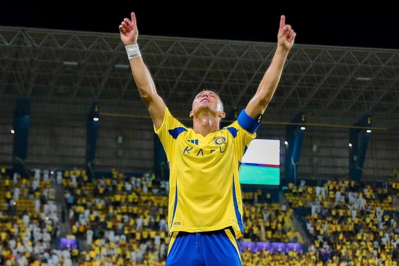 Anotó el gol 904 de su carrera. Foto: @alnassr