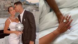 ¿Cuánto cuesta el lujoso anillo de compromiso que le regaló Cristiano Ronaldo a Georgina Rodríguez?