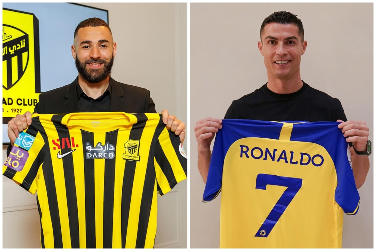 Ambos jugadores abandonaron Europa y hoy juegan en Arabia Saudita.