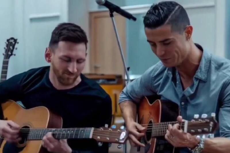 tocando guitarra gracias a la Inteligencia Artificial.