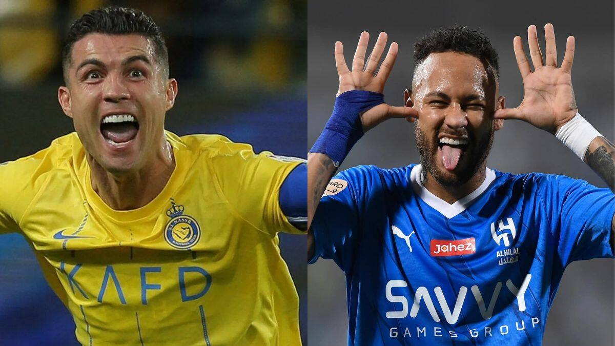 Se revelaron los increíbles sueldos de Cristiano Ronaldo y Neymar en la liga de los petrodólares