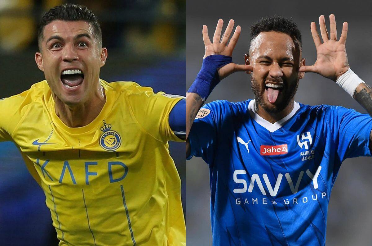 Se revelaron los increíbles sueldos de Cristiano Ronaldo y Neymar en la liga de los petrodólares