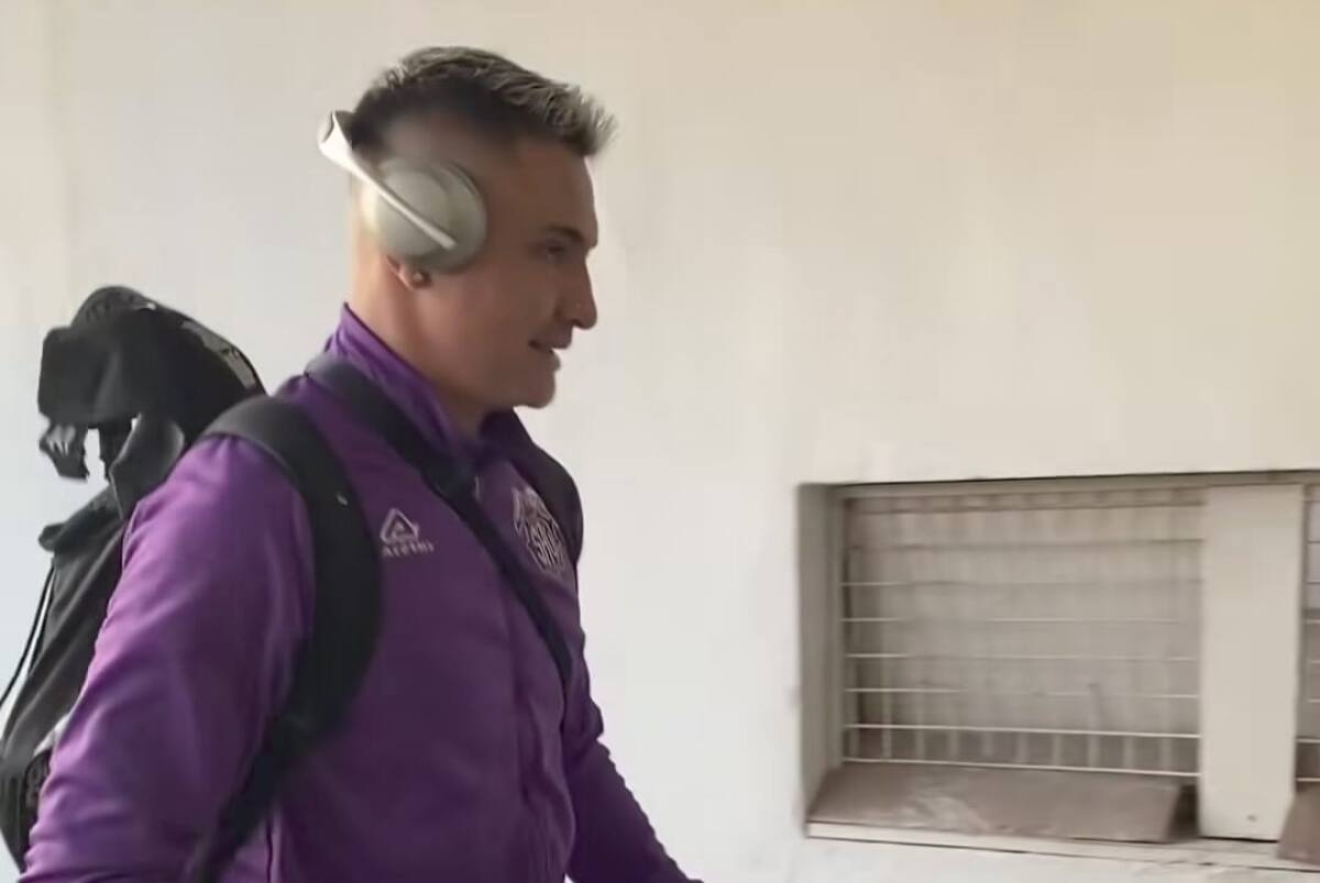 en la previa de un partido del SAU.