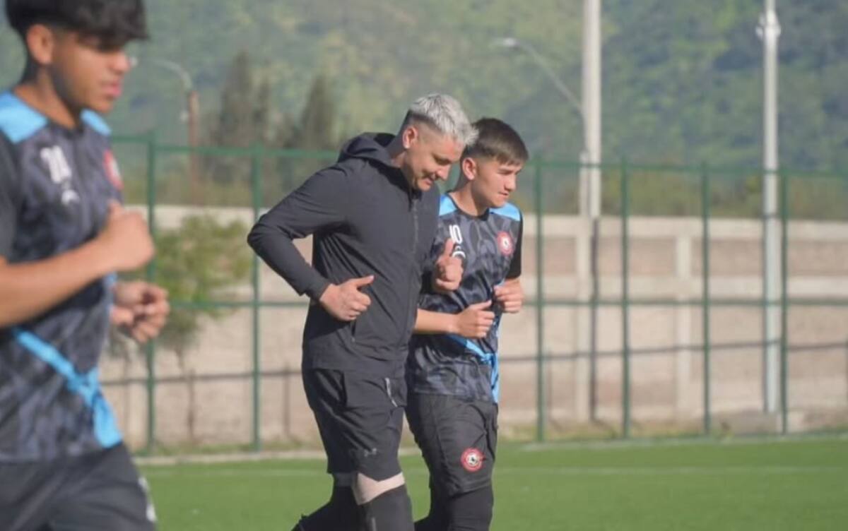 Entrenando en Provincial Talagante.