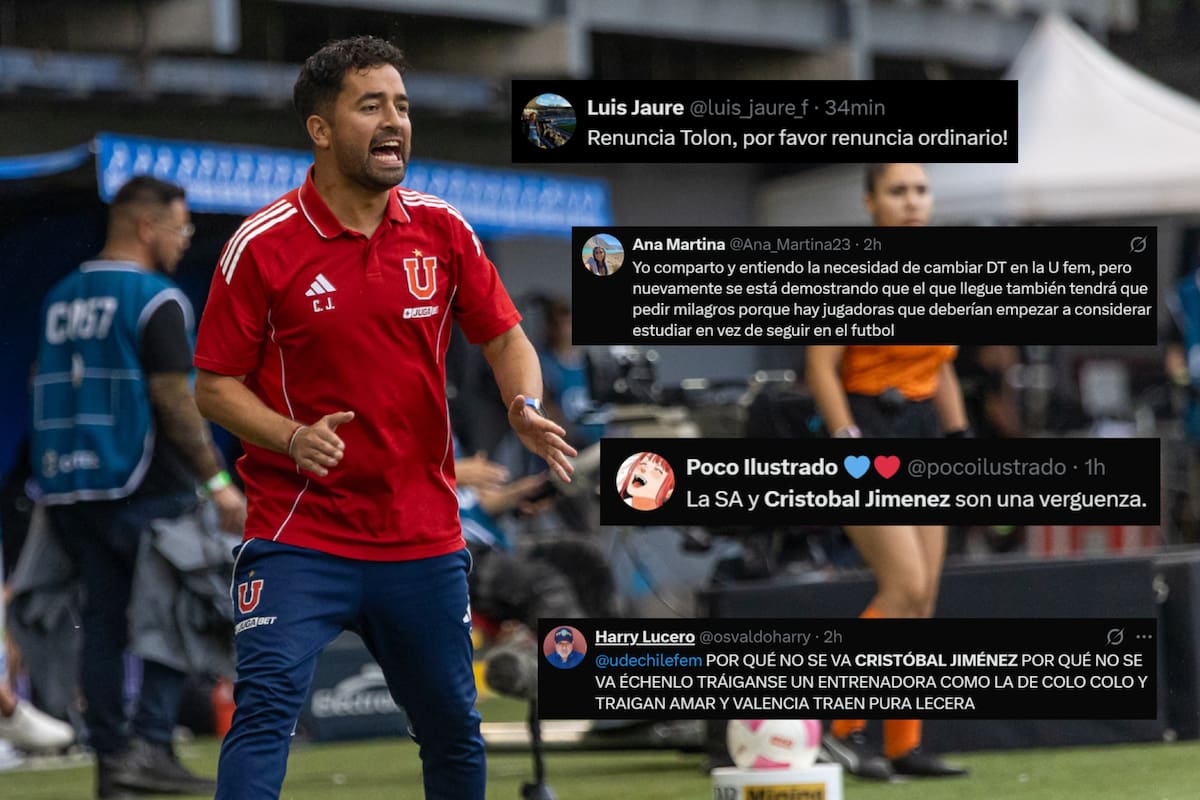 Entrenador de la U Femenina.