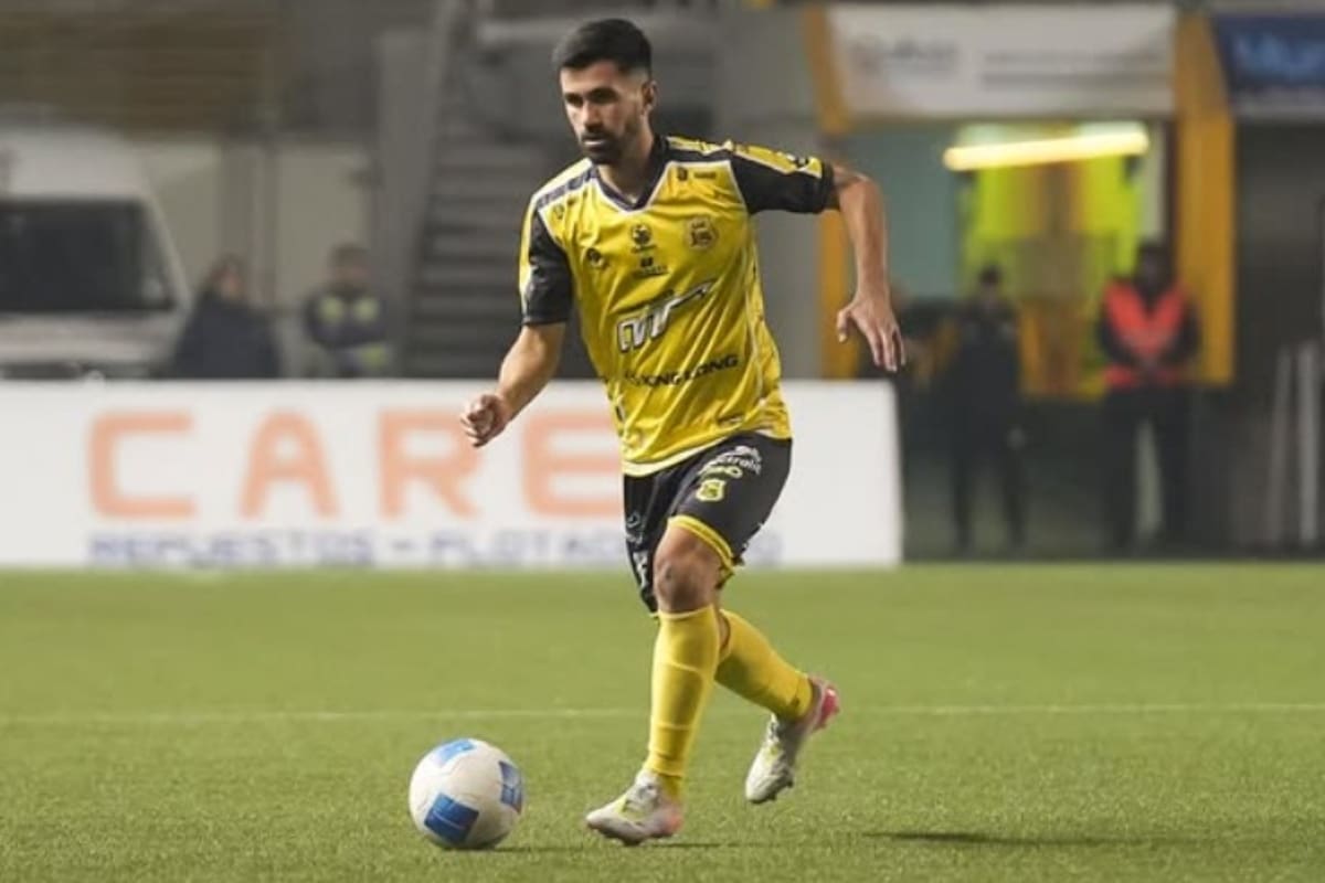 El defensa en su paso por San Luis.