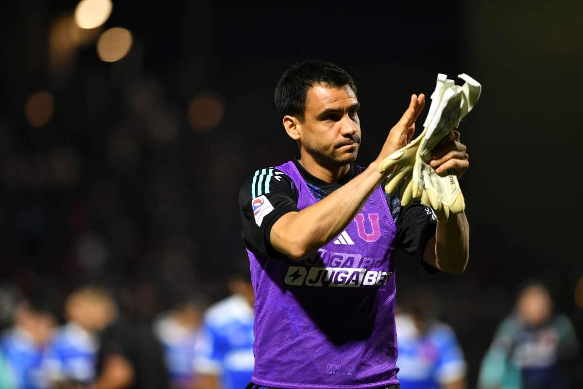 , portero de la Universidad de Chile. Foto: Agencia Aton.