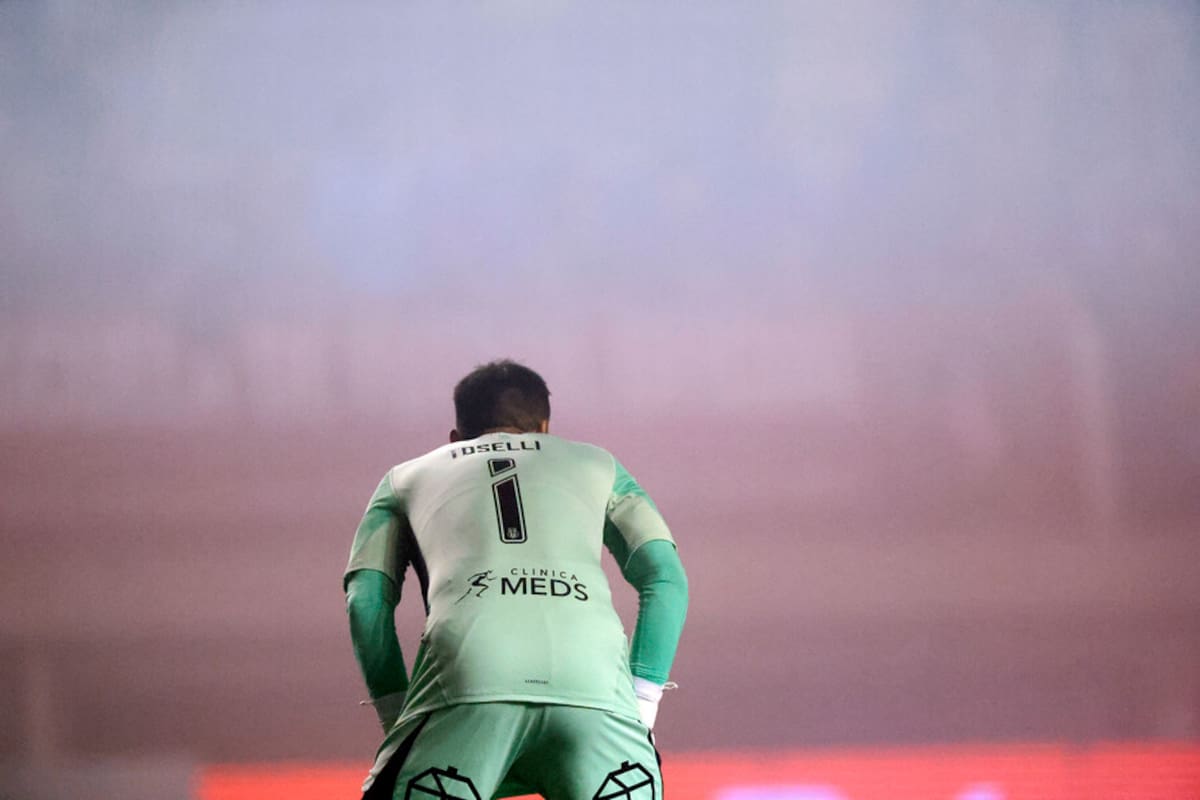 El arquero fue el más bajo ante Limache. Foto: Aton.