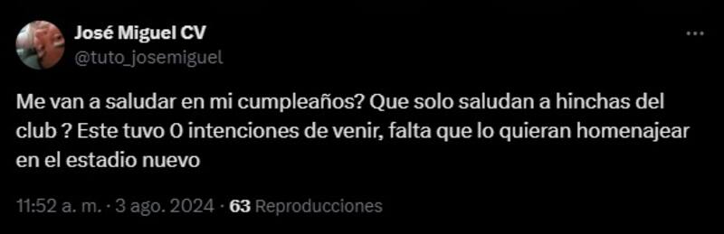 Criticas a Gary Medel en su cumpleaños