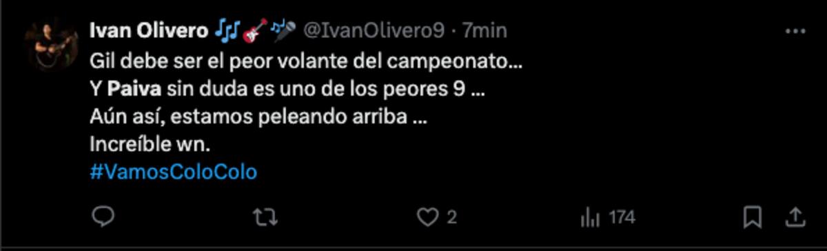Hinchas de Colo Colo enfurecidos con Guillermo Paiva
