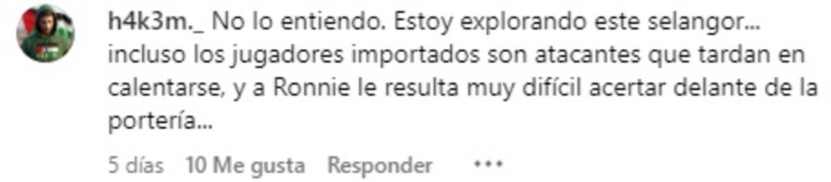 Estas son algunas de las críticas a Ronnie Fernández