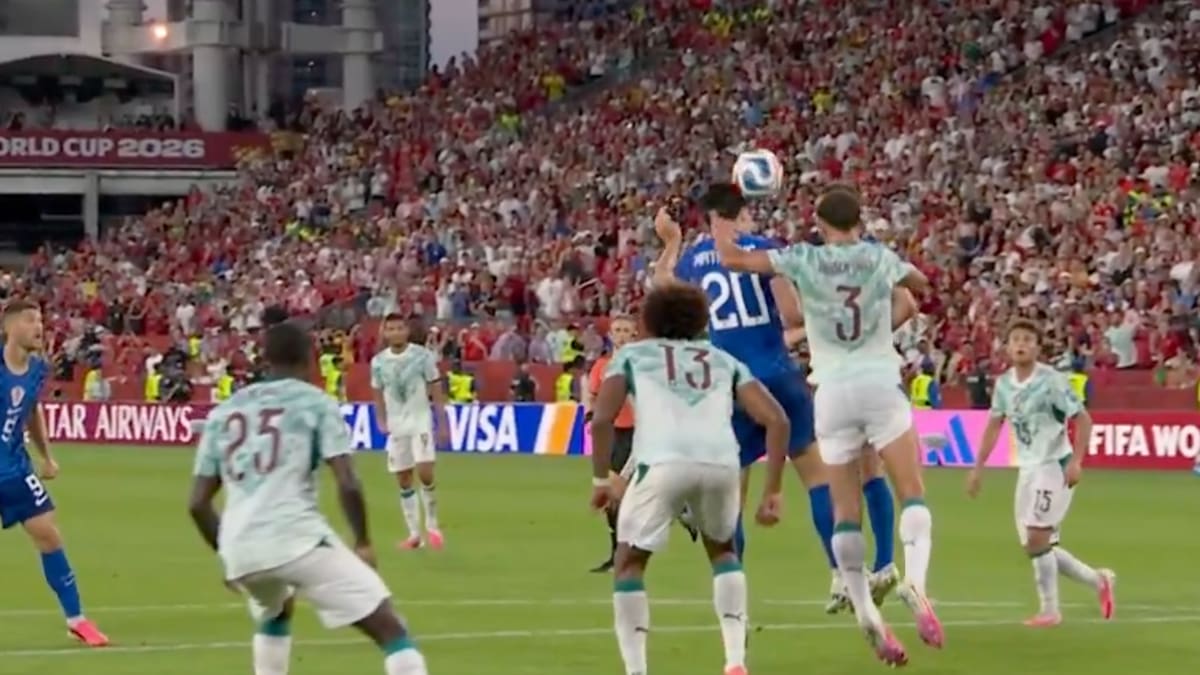 VIDEO | ¿Bien anulado? Se desata la polémica por el actuar del VAR en lo que iba a ser el 2-2 de Croacia ante Portugal