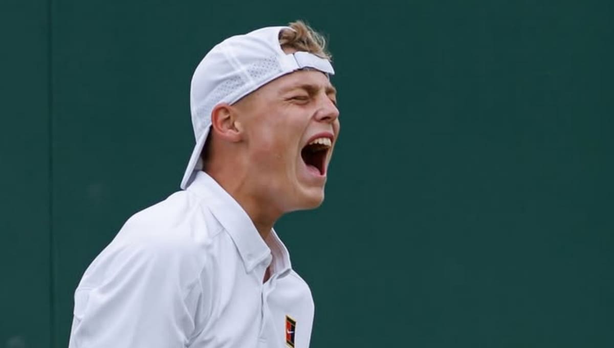 El hijo tenista de Lleyton Hewitt. Foto: Challenger TV