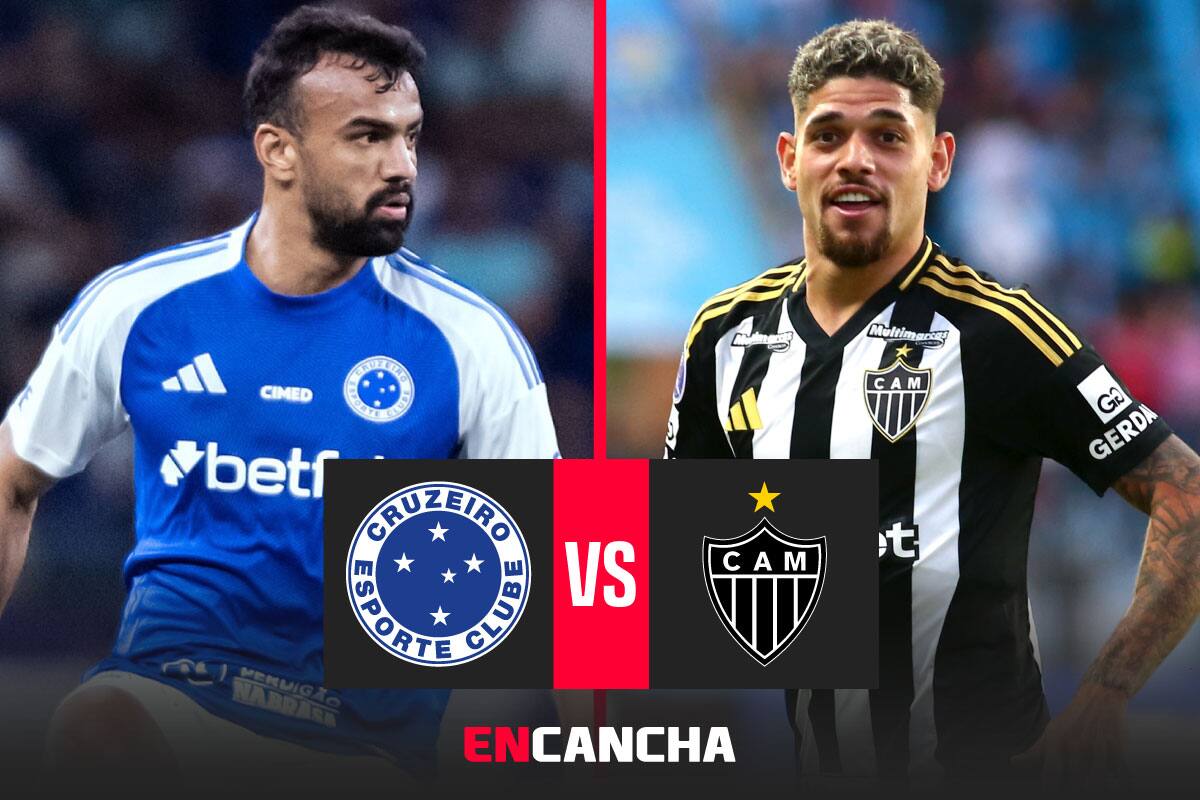 por la fecha 9 del Brasileirao. Foto: Prensa Cruzeiro y EFE.