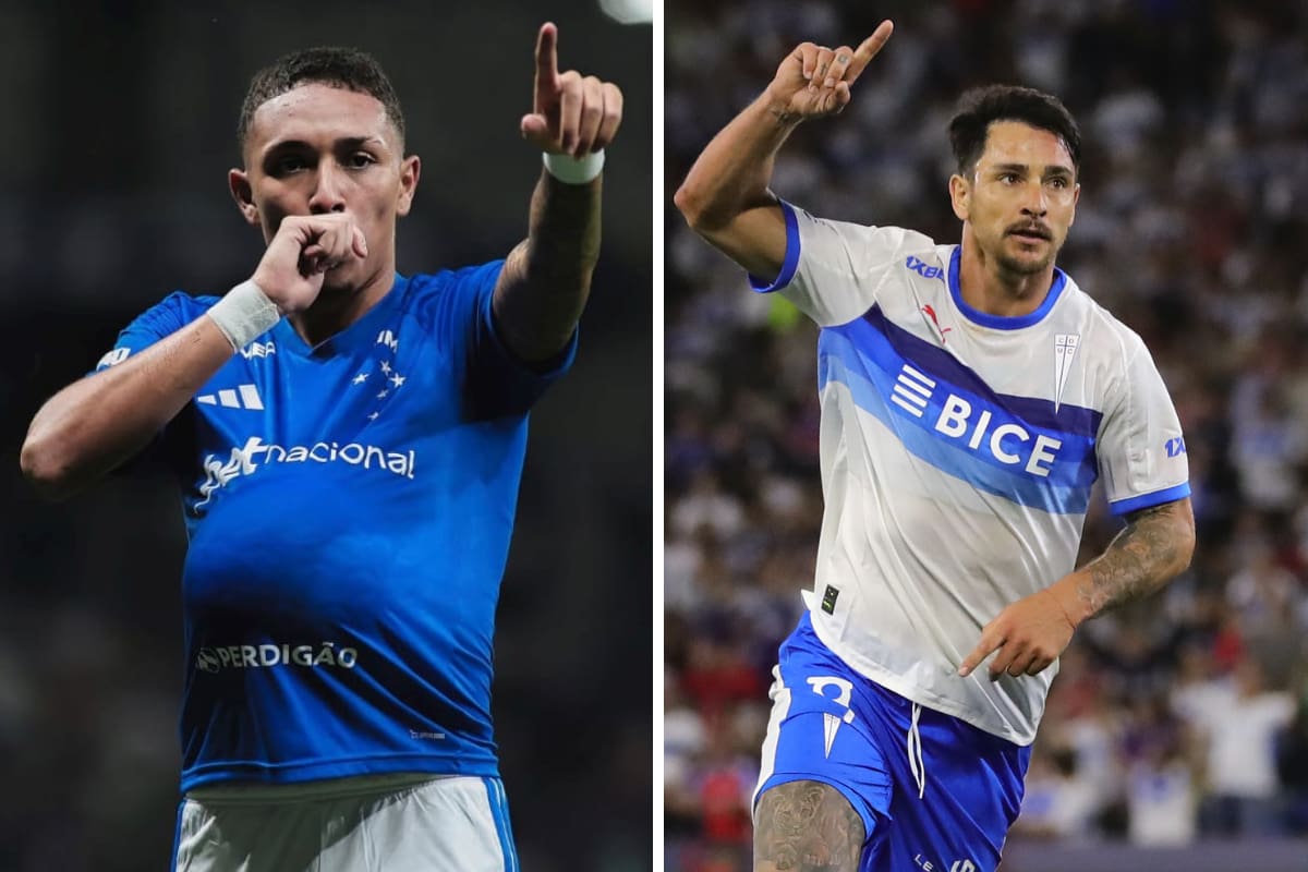 Este miércoles ambos elencos chocan por la Fecha 2 de la fase grupal de Copa Libertadores. Fotos: @Cruzeiro en Instagram y Agencia Aton.
