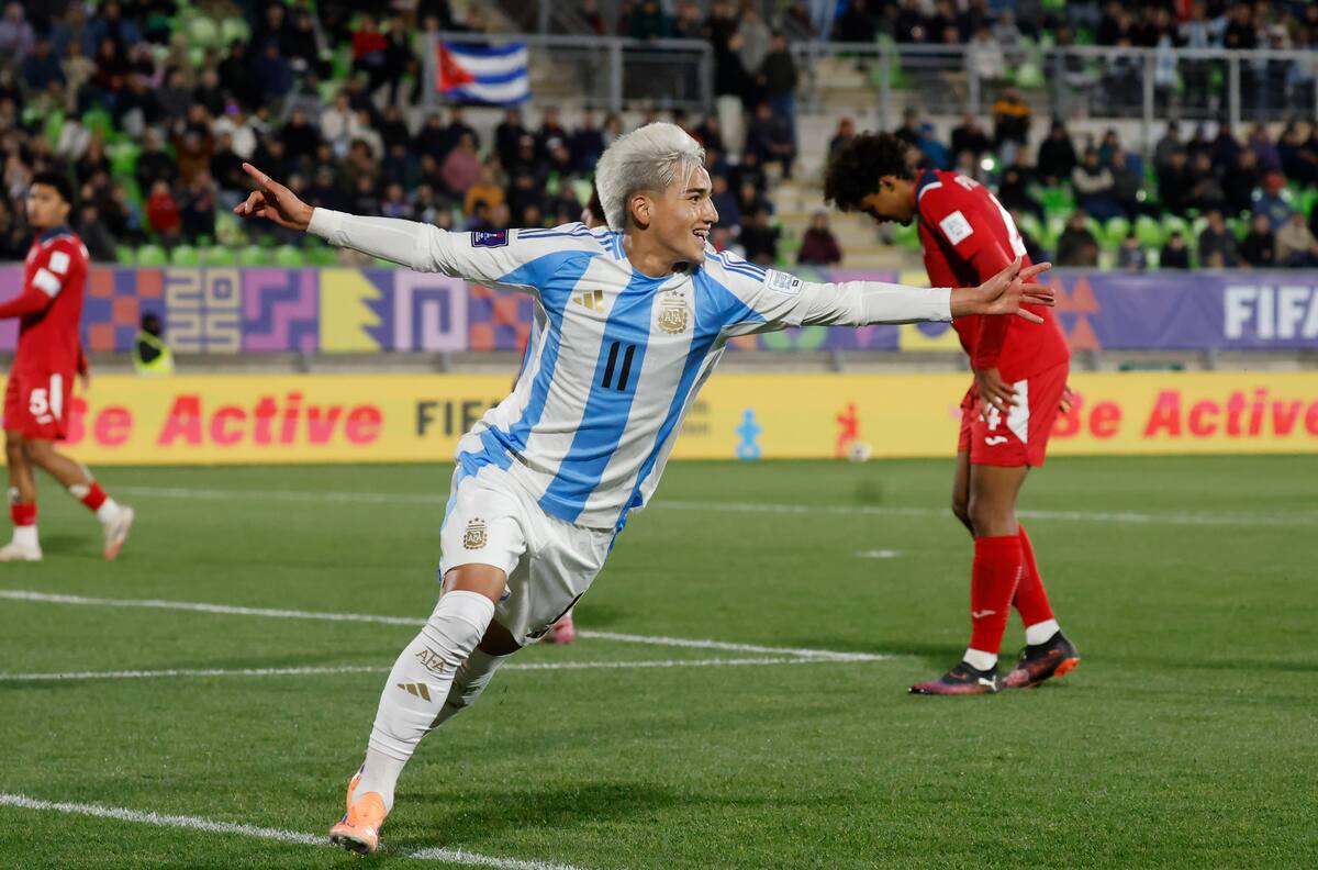 ¿Candidatos al título? Argentina derrotó a Cuba en su debut por el Mundial Sub 20