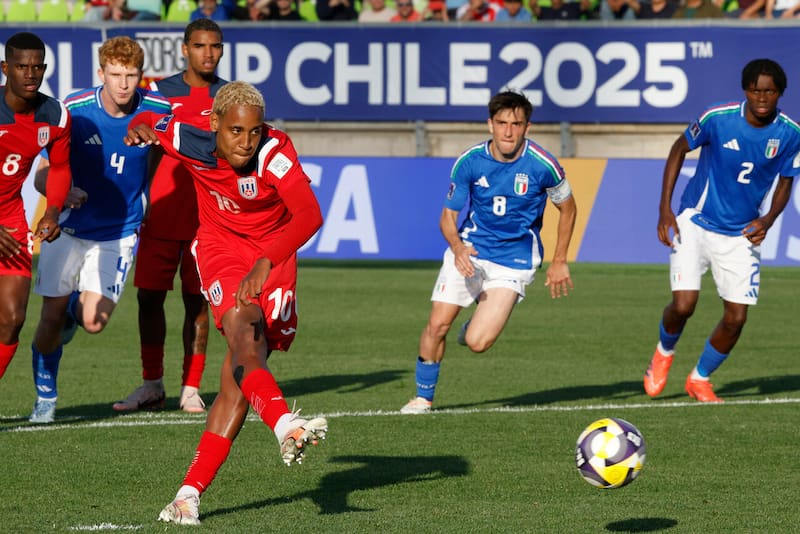 En el Mundial Sub 20 de Chile. (Foto: Photosport)