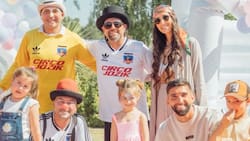 Una familia identificada con el club: el colocolino cumpleaños de la hija de Emiliano Amor