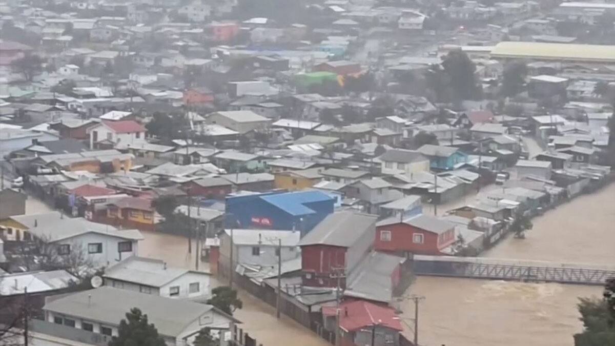 Lluvias en Chile: Ya son cuatro los fallecidos por el sistema frontal en el centro sur del país