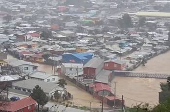 Lluvias en Chile: Ya son cuatro los fallecidos por el sistema frontal en el centro sur del país