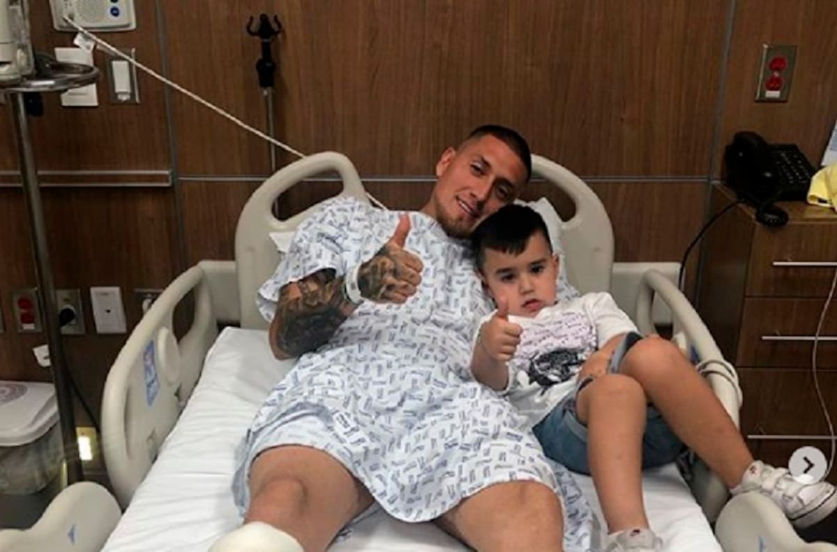Nicolás Castillo: "Dejaré el alma en la recuperación para volver más fuerte que antes"