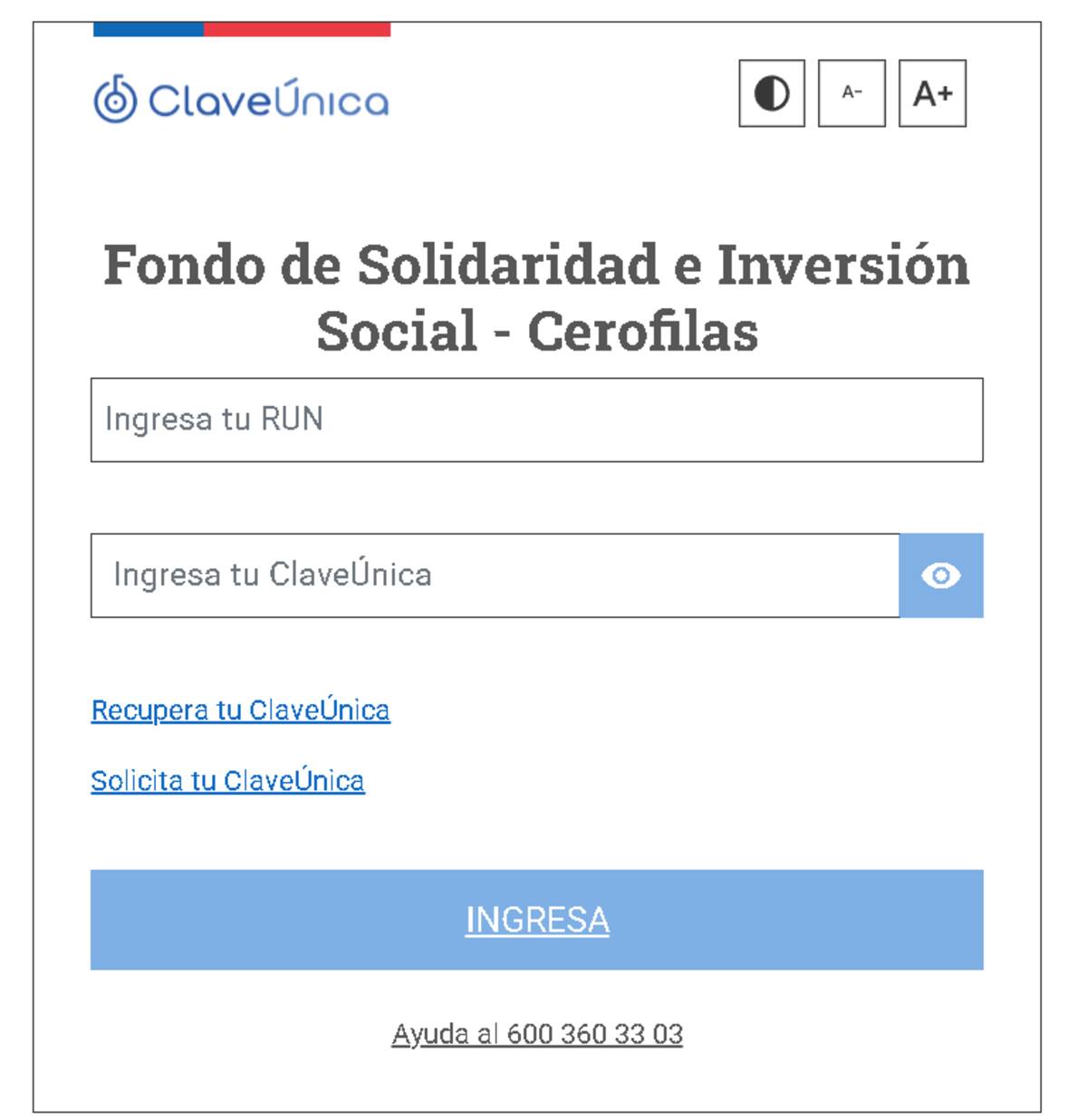 Así luce la web principal para anotarse.