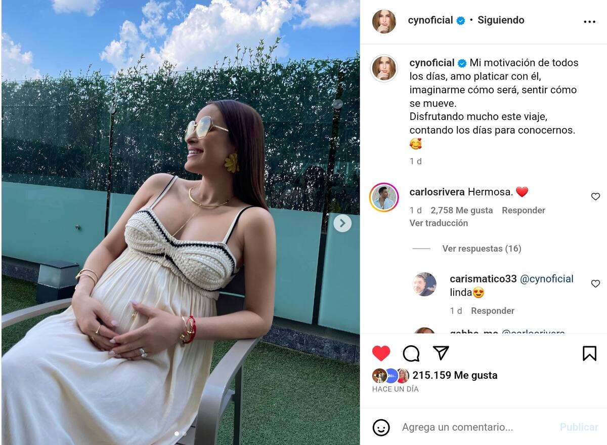 La exconductora de Venga la Alegría ha documentado su proceso de embarazo con su seguidores.