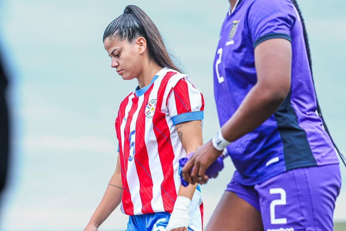 Se lesionó de gravedad en Paraguay. Foto: Instagram Dahiana Bogarín.