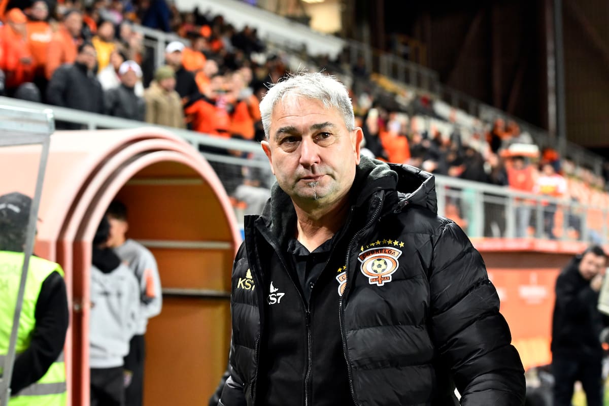 El director tecnico en su paso por Cobreloa.
