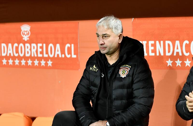 , entrenador de Cobreloa. Foto: Agencia Aton.