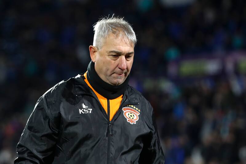 le manda feroz recado a sus dirigidos en Cobreloa tras la goleada sufrida ante la U. Foto: Agencia Aton