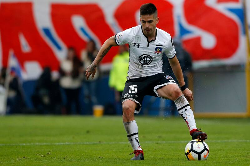 Damián Pérez jugó seis meses en Colo Colo, donde registró 2 asistencias en 16 partidos disputados