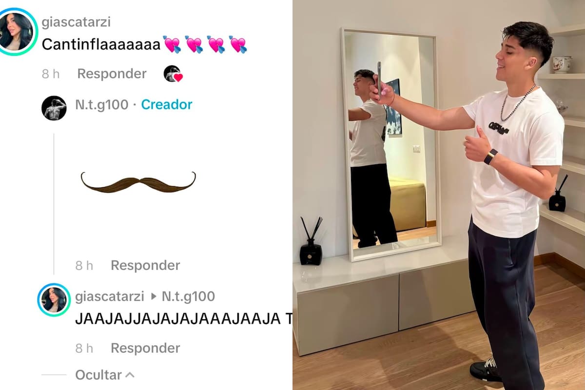 El jugador en Tiktok.