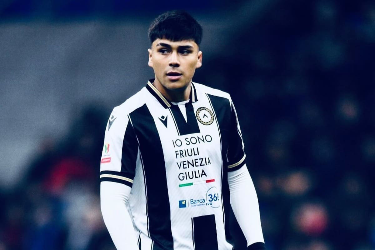 aún no puede ganarse un lugar en el Udinese.