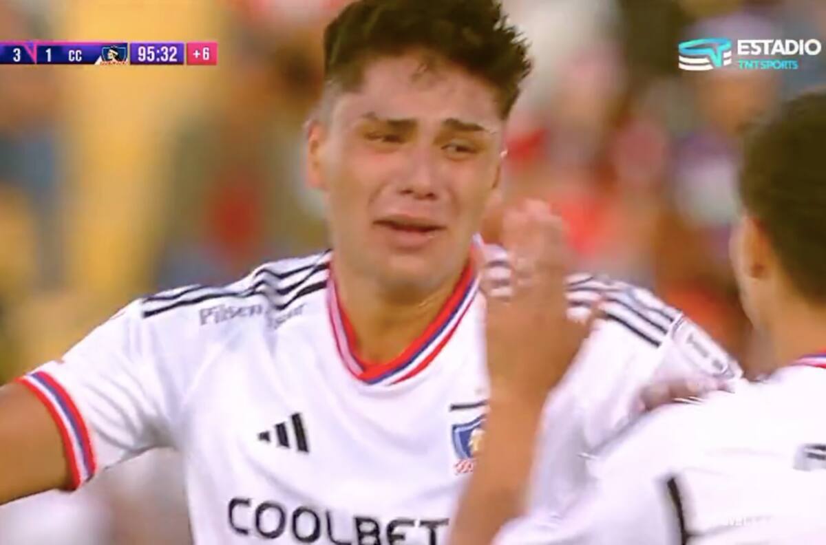 VIDEO | La emoción de Damián Pizarro tras anotar su primer gol en el profesionalismo en derrota de Colo Colo