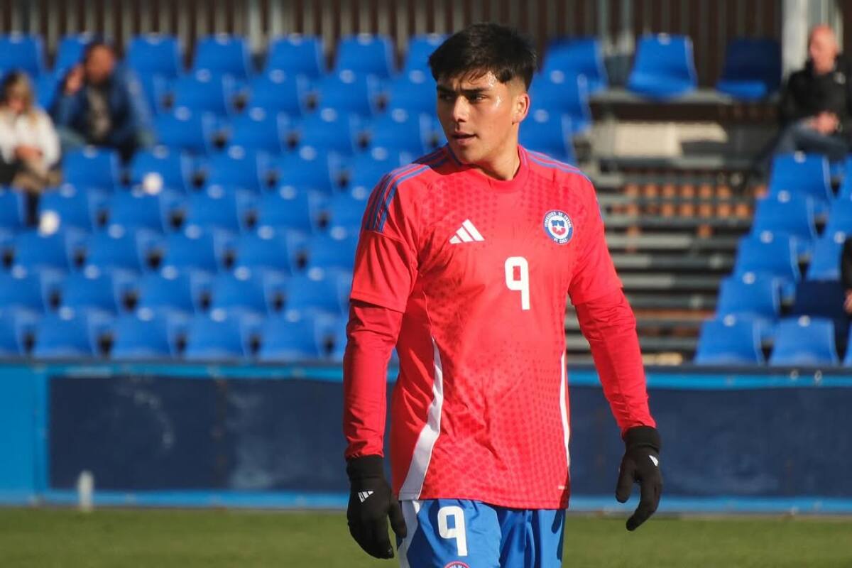 sumó minutos en La Roja Sub-20 de Nicolás Córdova. (Foto: Alberto Galán - Comunicaciones FFCH)