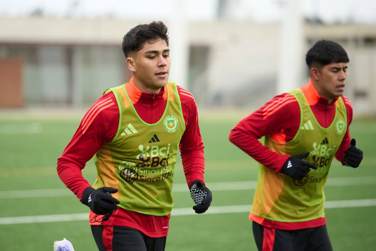 Ya está bajo las órdenes de Nicolás Córdova. Foto: Alberto Galán - Comunicaciones ANFP