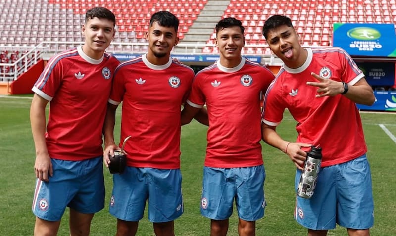 y su conexión con la U antes del debut con La Roja Sub-20 en el Sudamericano. Foto: @laroja.