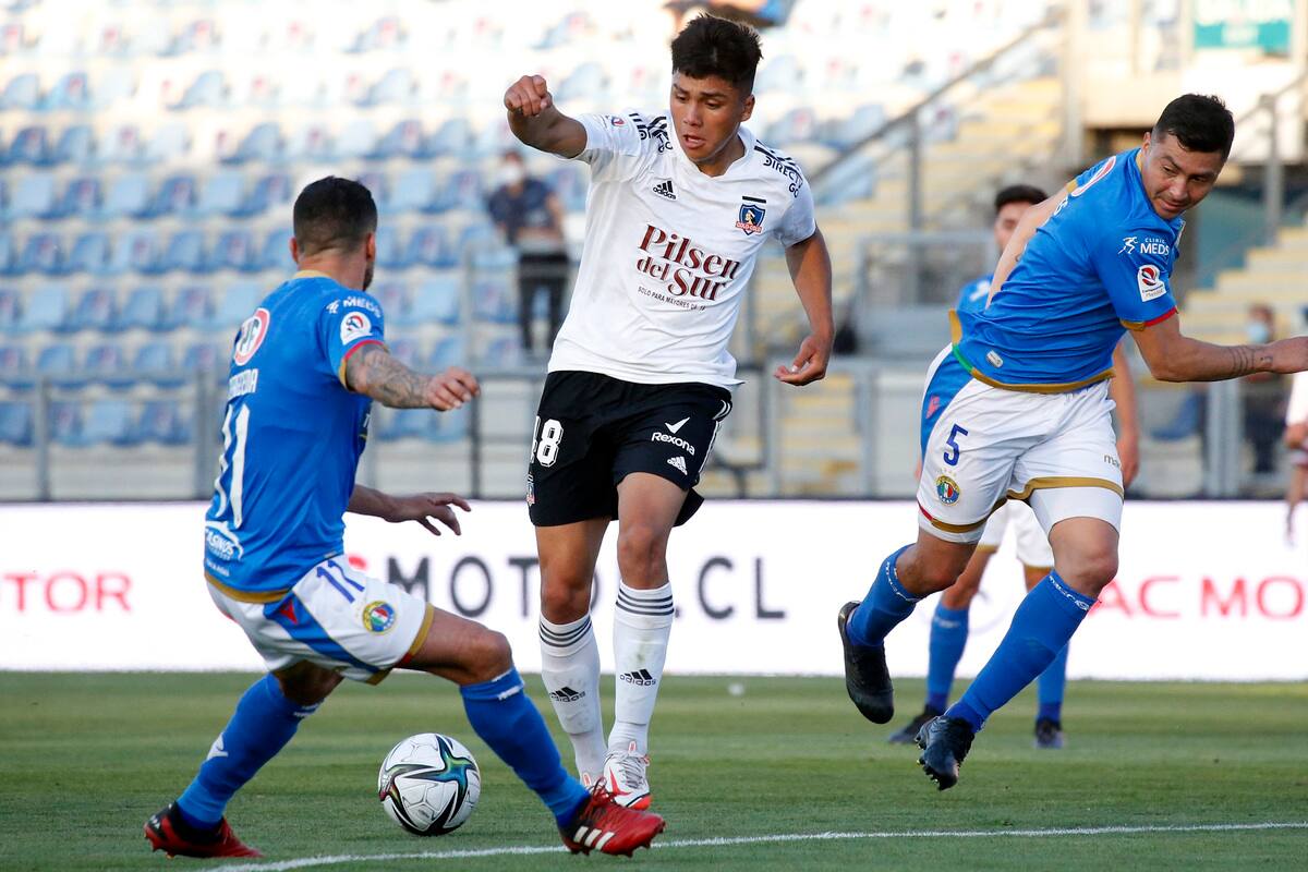 Damián Pizarro debutó ante Audax Italiano. Crédito: Agencia Aton.