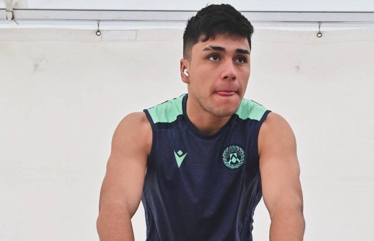 Damián Pizarro sigue sin poder debutar en el Udinese.