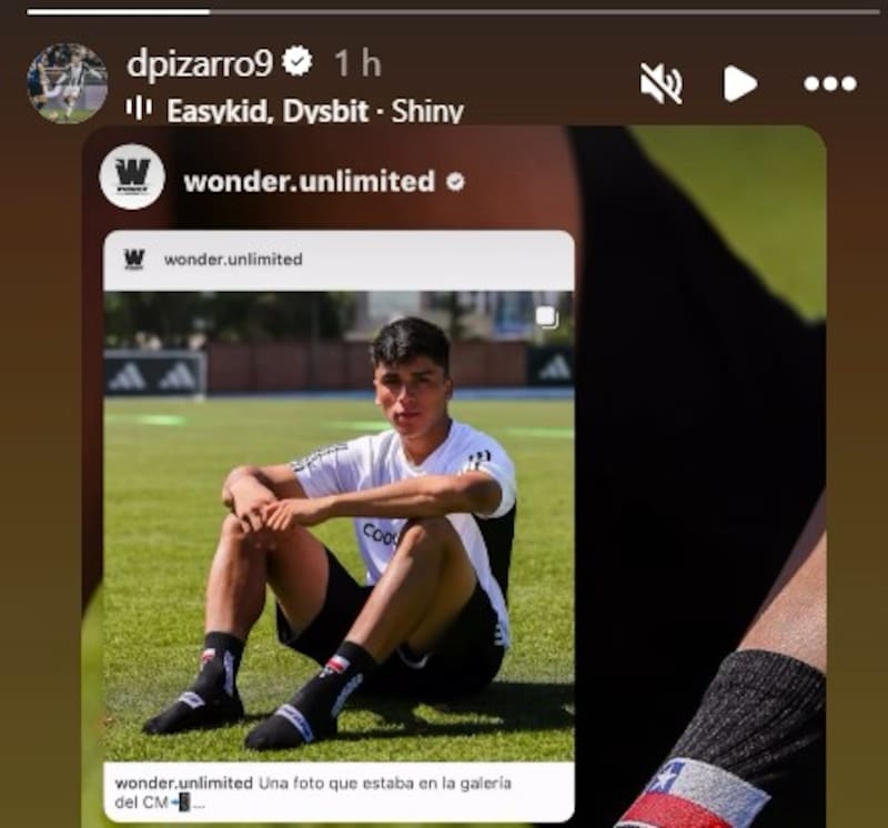 La última historia del chileno con guiño a Colo Colo