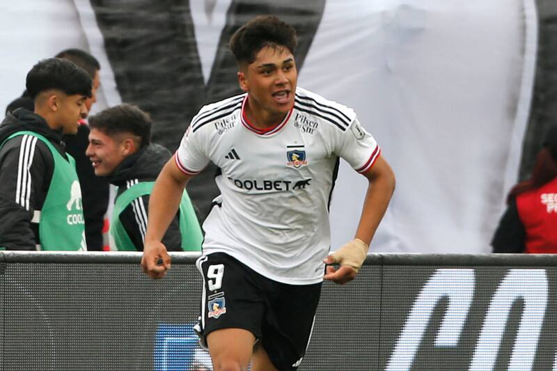 El joven delantero de Colo Colo llegó a los seis goles esta temporada. (Foto: Agencia Aton)