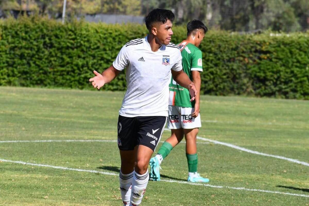 Damián Pizarro es una de las grandes promesas de Colo Colo.
