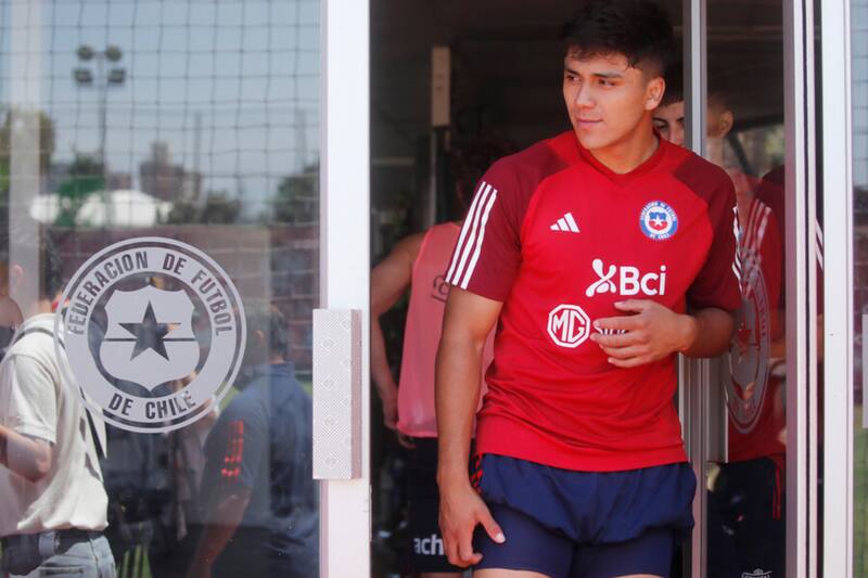 Damián Pizarro es parte de la selección chilena Sub 23 que se prepara para el Preolímpico (Foto: Photosport)