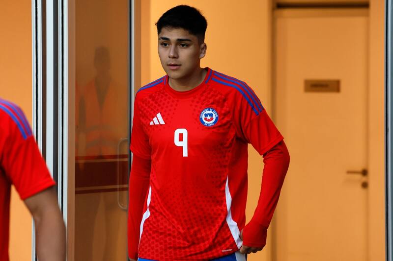 en La Roja Sub-20. Foto: Agencia Aton.