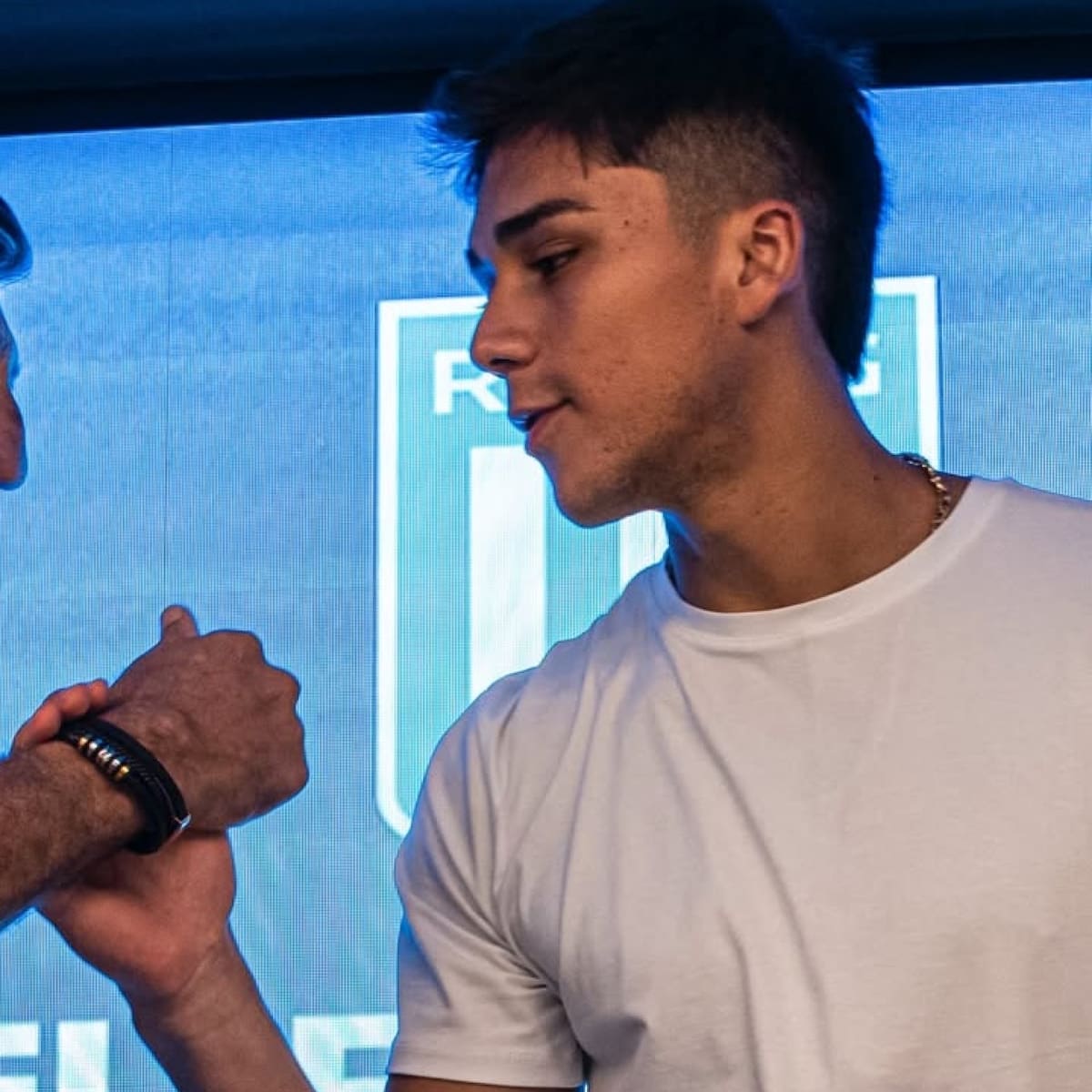 La tajante explicación del DT de Racing tras volver a marginar a Damián Pizarro: “Si no está es porque...”