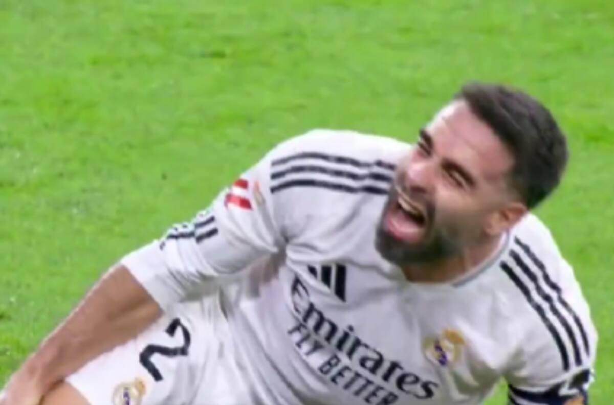 VIDEO | Gritos desgarradores: así fue la grave lesión que sufrió Dani Carvajal en el Real Madrid