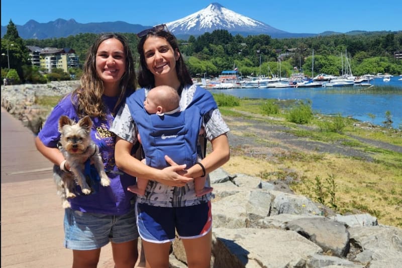 “Juego en la U, mi hijo está sano y tengo a mi pareja que me acompaña en todo; no puedo pedir más”. Foto: danizamora90.