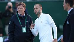 El show de Daniel Evans en el partido contra Alejandro Tabilo en Wimbledon