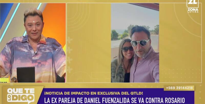 Expareja de Daniel Fuenzalida se fue en contra de Rosario Bravo.